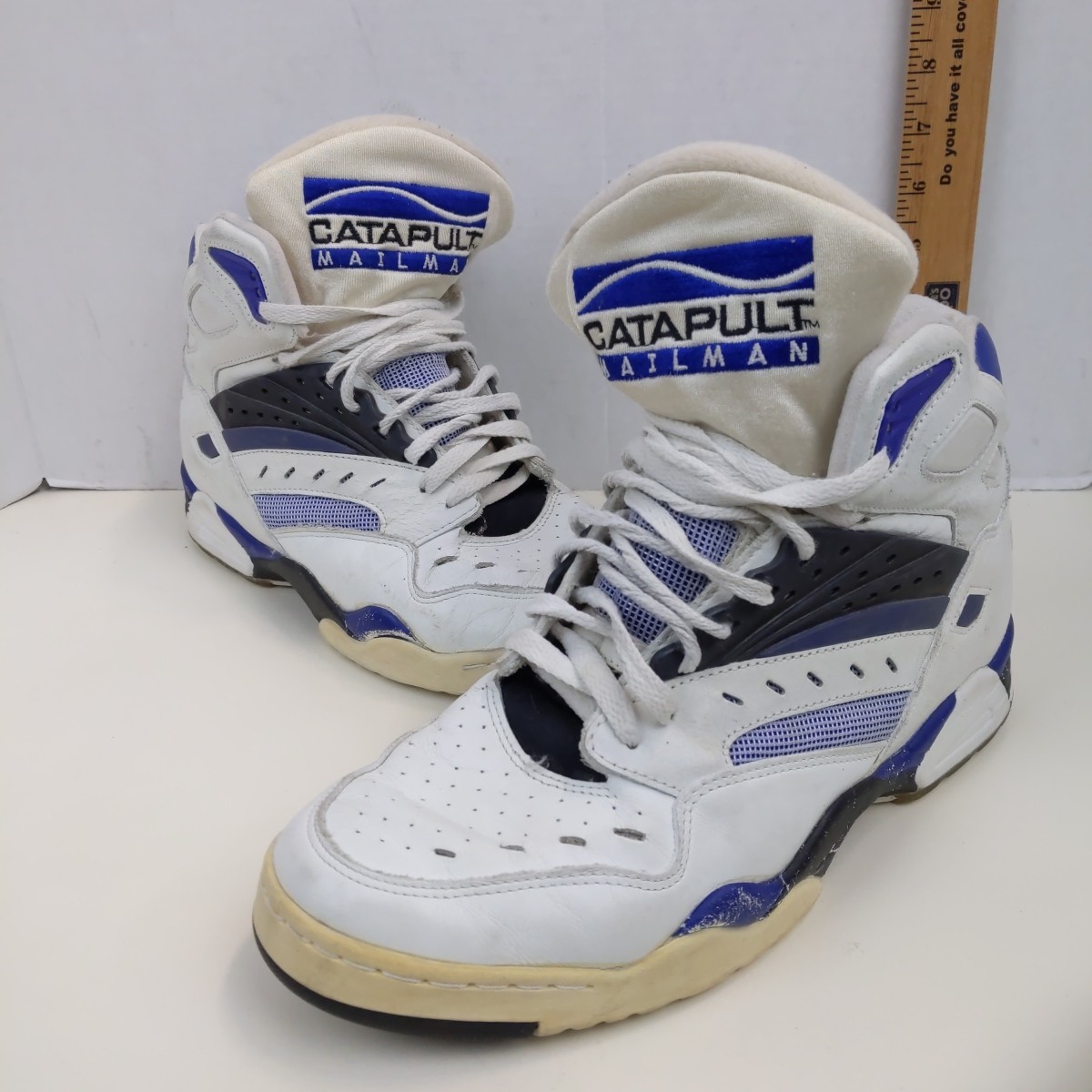 Vintage LA Gear Catapult Mailman Shoes Mens Karl Malone