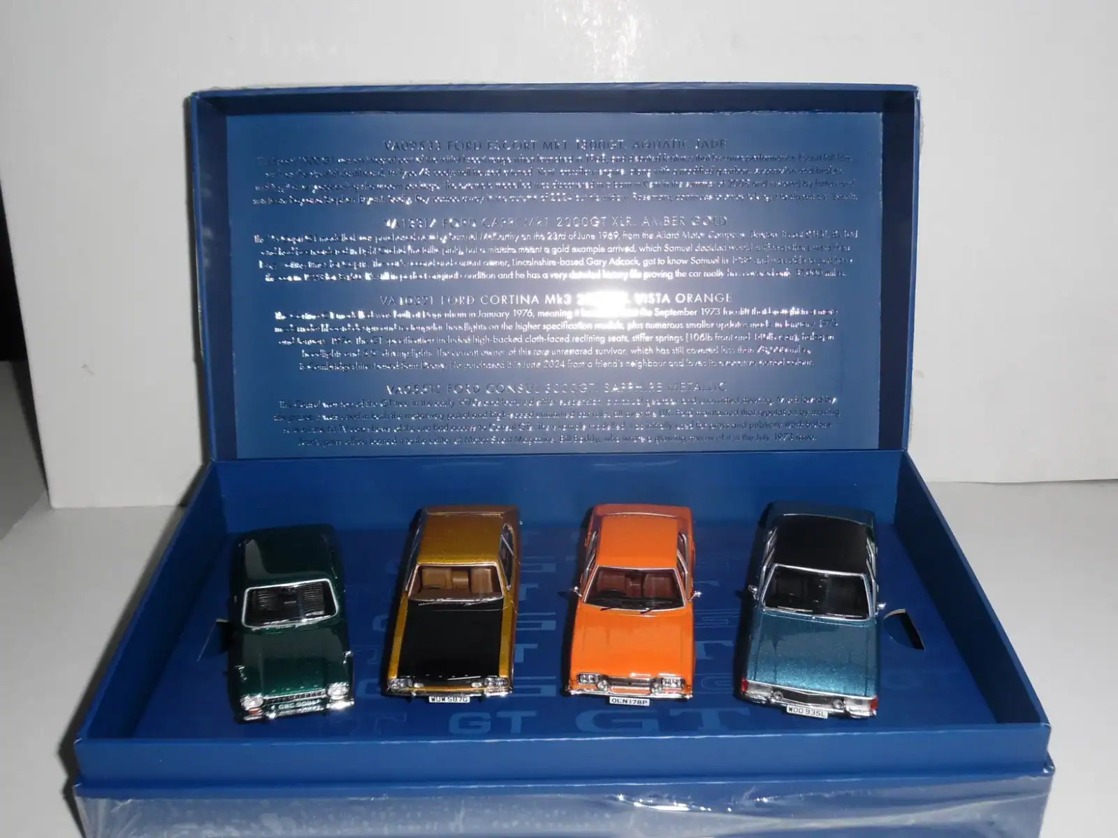 Corgi Vanguards Ford GT Heritage Collection Set 1/43 Ref VC01402