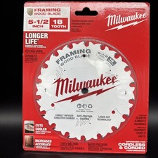 Milwaukee 48-40-0520 5-1/2" 18T Circular Saw Framing Blade