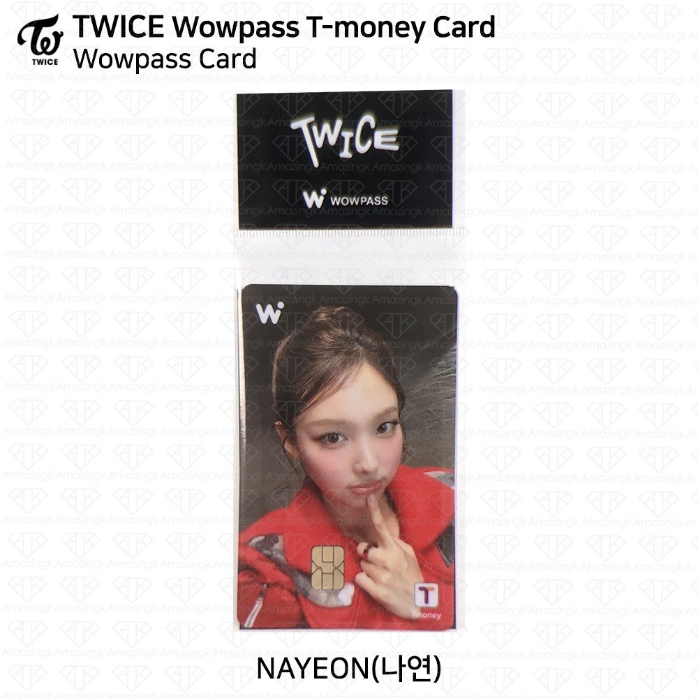 TWICE WOWPASS T-Money Card Benefit Photocard KPOP K-POP | eBay