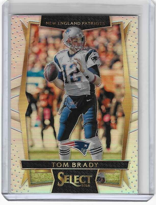 Tom Brady 2016 Panini Select Silver Prizm New England Patriots #13