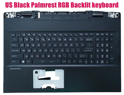US Palmrest RGB keyboard for MSI GP76 Leopard 11UH/11UG/10UE/10UG(MS-17K2/17K3)