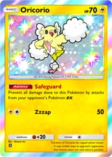 Pokemon Pocket TCG Trading Card Game 1 Star Shiny Oricorio Mega Rising DIGITAL