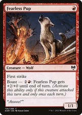 [MTG] Fearless Pup (136) (KHM) LP-HP