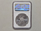 2023 (W) US Silver Eagle  Garfield Heights Coin Club 75th Anniv NGC UNC Details — photo 2