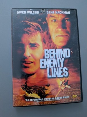 Behind Enemy Lines starring Owen Wilson & Gene Hackman (2001 DVD)