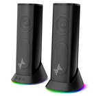 Nylavee Computer Speakers – Hi-Fi Stereo PC Speakers with 9 LED Lighting Mode...