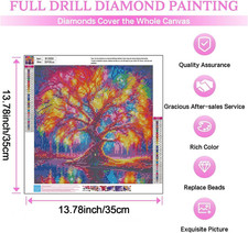 Tree of Life Diamond Painting Kits for Adults,Full Drill Diamond Art Kits for...