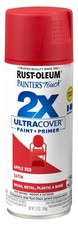 Rust-Oleum Painter's Touch 2X Ultra Cover Satin Apple Red Spray Paint 12 oz