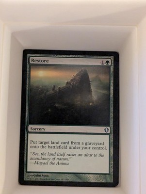 Restore 167 Uncommon Commander 2013 Magic: The Gathering Near Mint