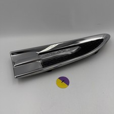 2010-2019 Ford Taurus Passenger Rh Fender Chrome Emblem Trim Molding Vent Oem 2010-2019 Ford Taurus Passenger Rh Fender Chrome Emblem Trim Molding Vent Oem