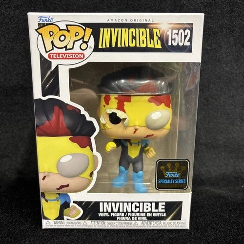 Funko Pop! Vinyl Invincible (Bloody)#1502 Specialty Series Exclusive & Protector
