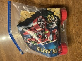 Retired LEGO Atlantis Typhoon Turbo Sub Set # 8060 197 pcs with Minifigs!