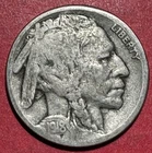 1918S US Buffalo Nickel! "San Francisco" Mint! Very Good! Old US Coin!