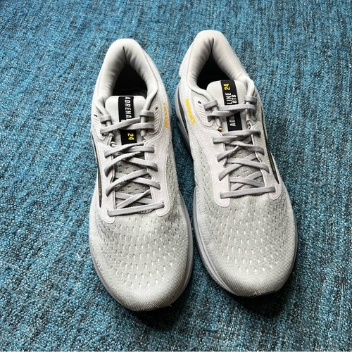 Zapatos para correr Brooks Adrenaline GTS 24 en aleación blanco dorado fusión para hombre 11,5 AMPLIOS - Imagen 2 de 9