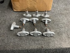 Lot of 10 NEW Mole Richardson Knob Tilt Locks 9/32" Threads 9/16" Thread long
