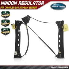 Front Right Power Window Regulator for Chrysler 200 2011-2014 Sebring 2008 2009