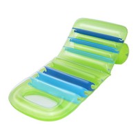 Schwimmliege 160 X 79 X 51Cm Aufblasbare Poolliege Luftmatratze Pool Strand Meer