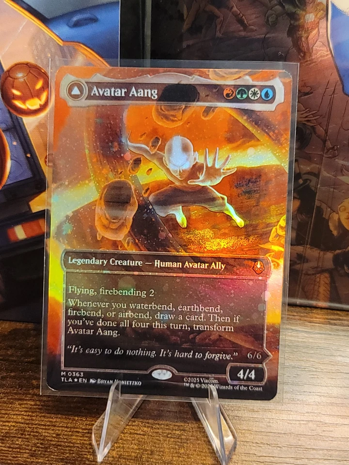 DIY Avatar Aang Playtest Card For MTG BUY B4 BOOTLICKERS FIND SUPER HIGH QUALITY - Image 2 of 4