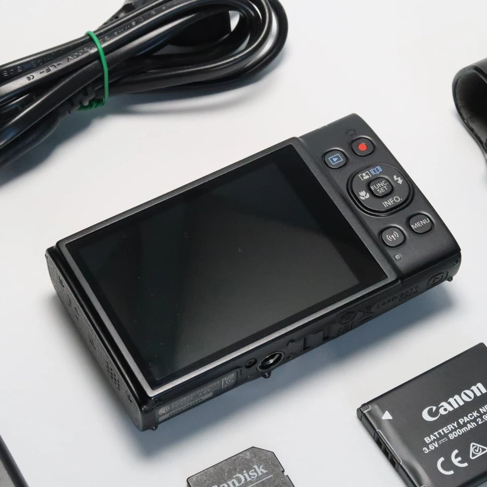 Canon IXUS 285 Hs / Elph 360 20.2MP 12x Digital Kamera Black, Boxed - Excellent - Bild 4 von 4