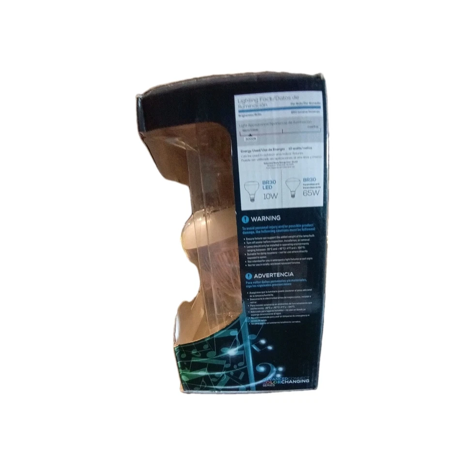 LED Blue Tooth Smart Sync Bulb and Speaker Wireless 50 Colors New - Image 2 of 4