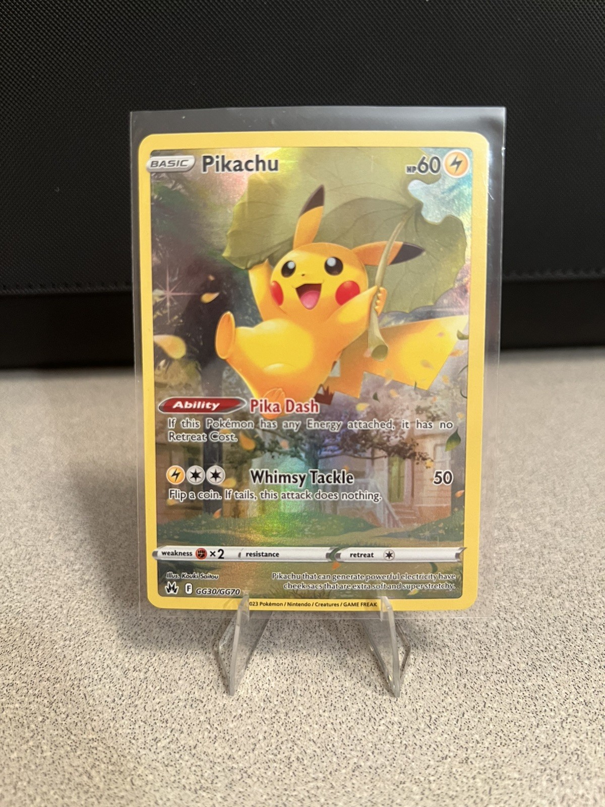 Crown Zenith Pikachu Galarian Gallery #GG30/GG70- NM