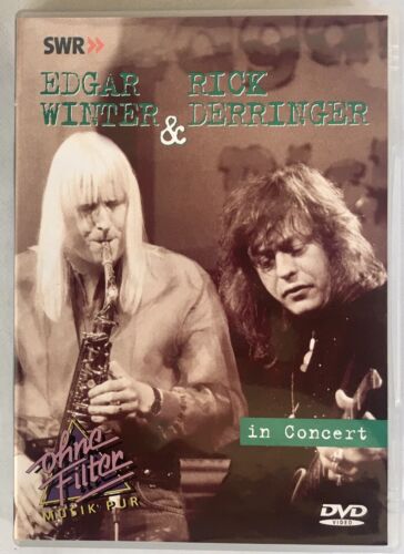 EDGAR WINTER & RICK DERRINGER OHNE FILTER DVD INAKUSTIK - Foto 1 di 2
