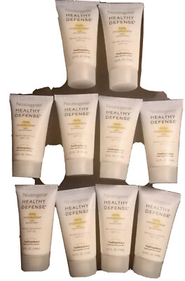 Neutrogena Healthy Defense Daily Moisturizer SPF 50 MEGASIZE Travel Sz Lot x 10