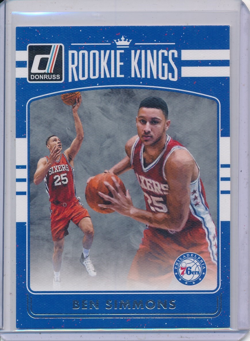 BEN SIMMONS 2016-17 PANINI DONRUSS ROOKIE KINGS ROOKIE CARD RC #2