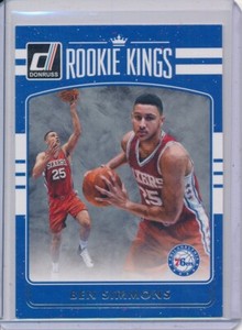 BEN SIMMONS 2016-17 PANINI DONRUSS ROOKIE KINGS ROOKIE CARD RC #2