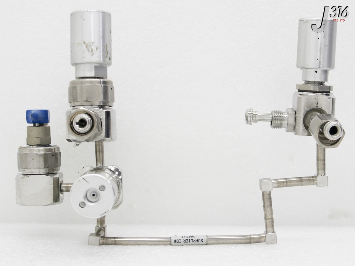SYSTEM 7個セット 35965 APPLIED MATERIALS 5-WAY GAS LINE, HE PUSH GAS N2 PURGE LIQ