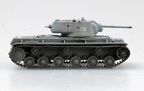 Easy Model 1/72 Germany KV-1 Heavy Tank Model 1941 Plastic Tank Model #36293 - Picture 5 of 6