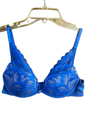 Adore Me Push up  Bra (Blue  ) Sz 32B NWT