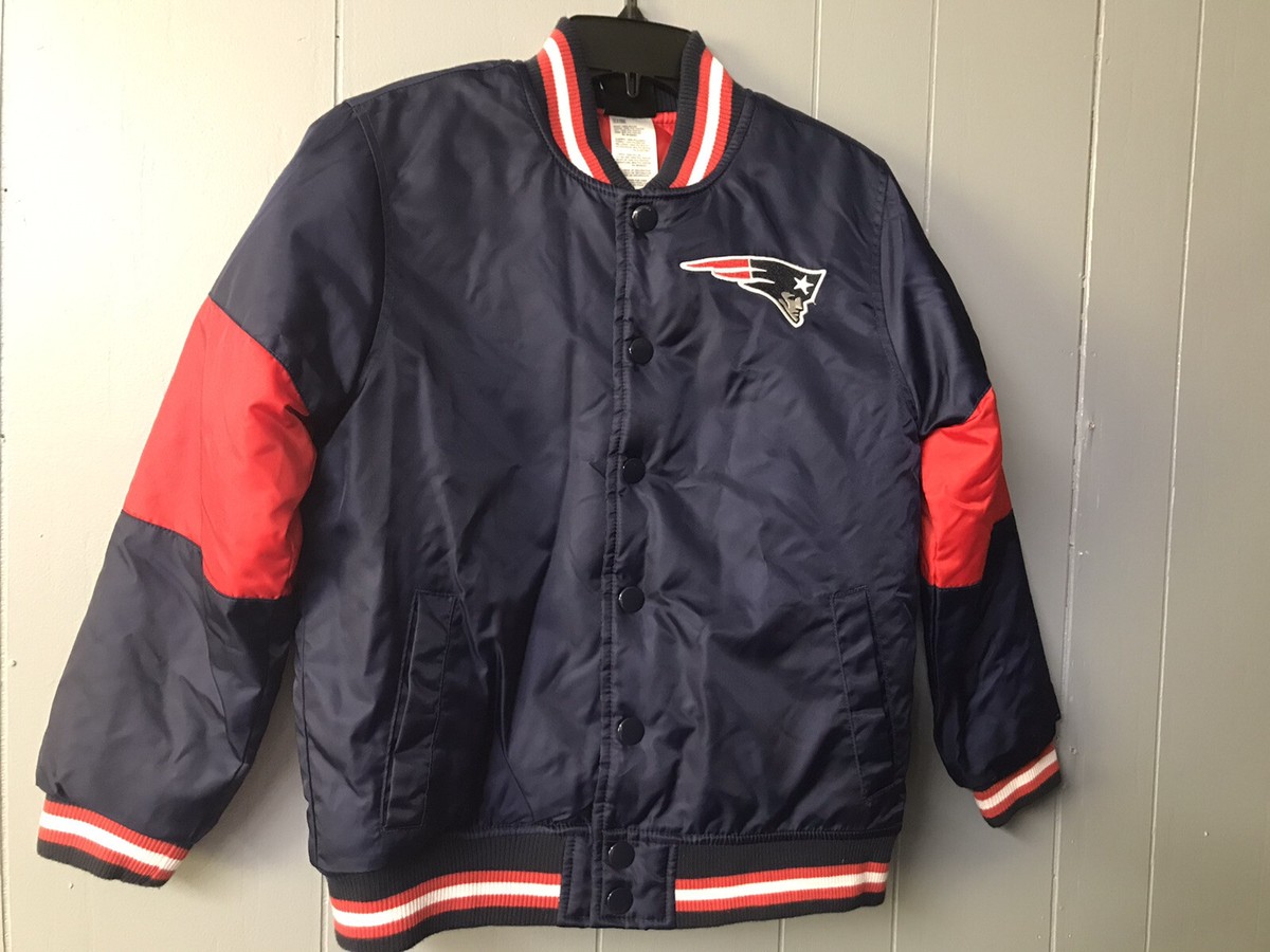 New England Patriots Kid's Jacket NFL Team Apparel Child's Size 10