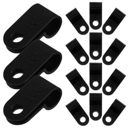 100 Pcs Cable Clamp Buckle Cord Clips for Management Clamps Fasteners - Afbeelding 10 van 12