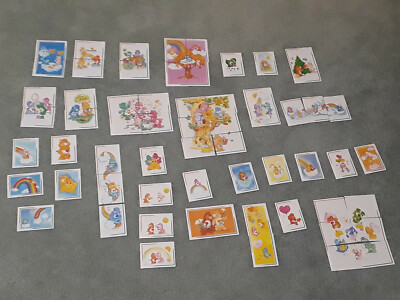 SUPER RARE VINTAGE CARE BEARS STICKERS FROM ITALY 1994: YOU CHOOSE: #'s 1-57