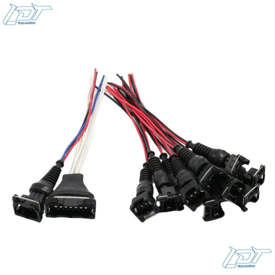1X Kit de conector de arnés de cableado para inyector de combustible AFM TPS para vagón Datsun Máxima SL Foto 3 de 4