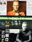 singer Sting (+ the Police) 120+ separate clippings pages - 3/4 pound lot! — photo 2