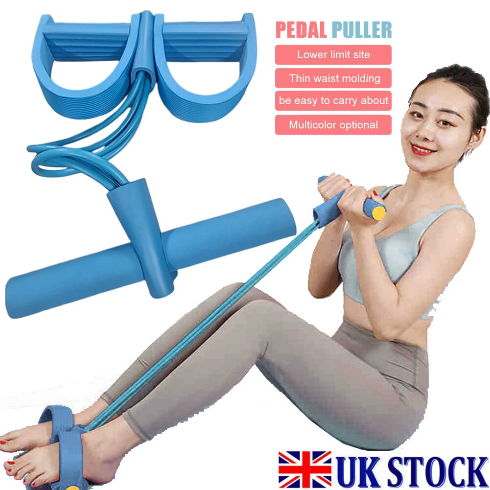 Gym Workout Bands Pedal Ankle Puller Resistance Bands Elastic Up Pull Rope