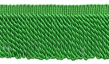 Bullion Fringe Trim, Style# EF25, Color# 182 - Emerald Green [Sold By The Yard]