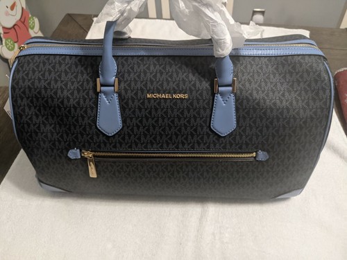 Michael Kors French Blue Travel Duffel 