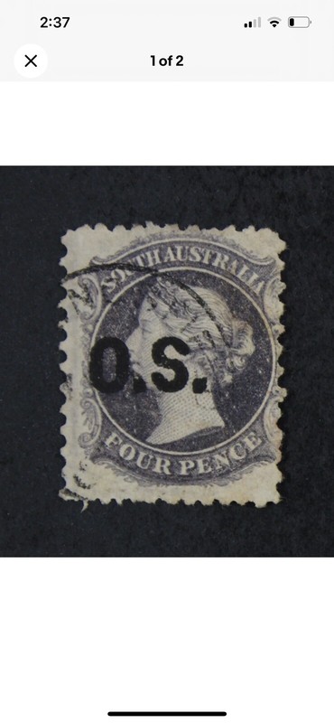 South Australia O29c U
