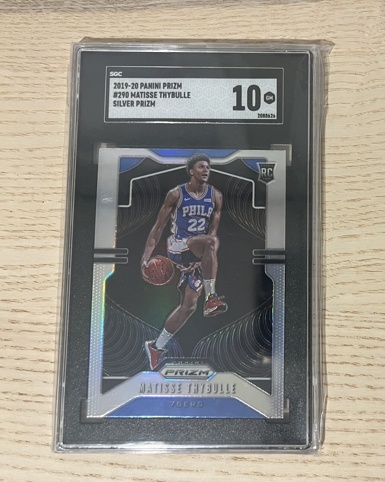 2019-20 Panini Prizm - Rookie Silver Prizm #290 Matisse Thybulle (RC) SGC 10