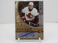 DANY HEATLEY 2006-07 UD TRILOGY SCRIPT AUTOGRAPH AUTO #08/25! SENATORS!!