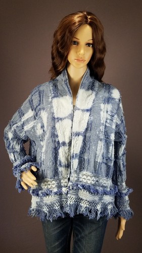 Buby.s Italy Open Sweater Jacket Size M - Picture 4 of 12