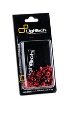 KIT 57 VITI ROSSO PER CARENA KAWASAKI ZX10 R 06-07 LIGHTECH