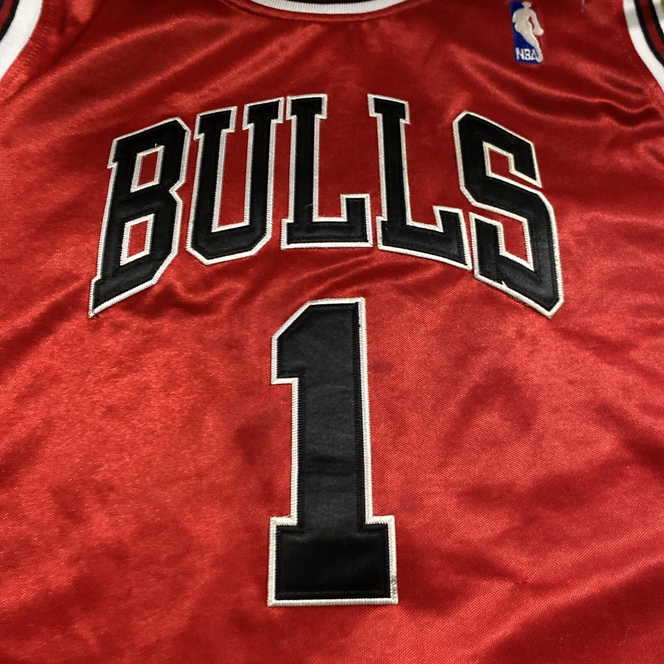 ADIDAS DERRICK ROSE #1 CHICAGO BULLS NBA BASKETBALL STITCHED JERSEY SZ 48 - Image 2 of 4