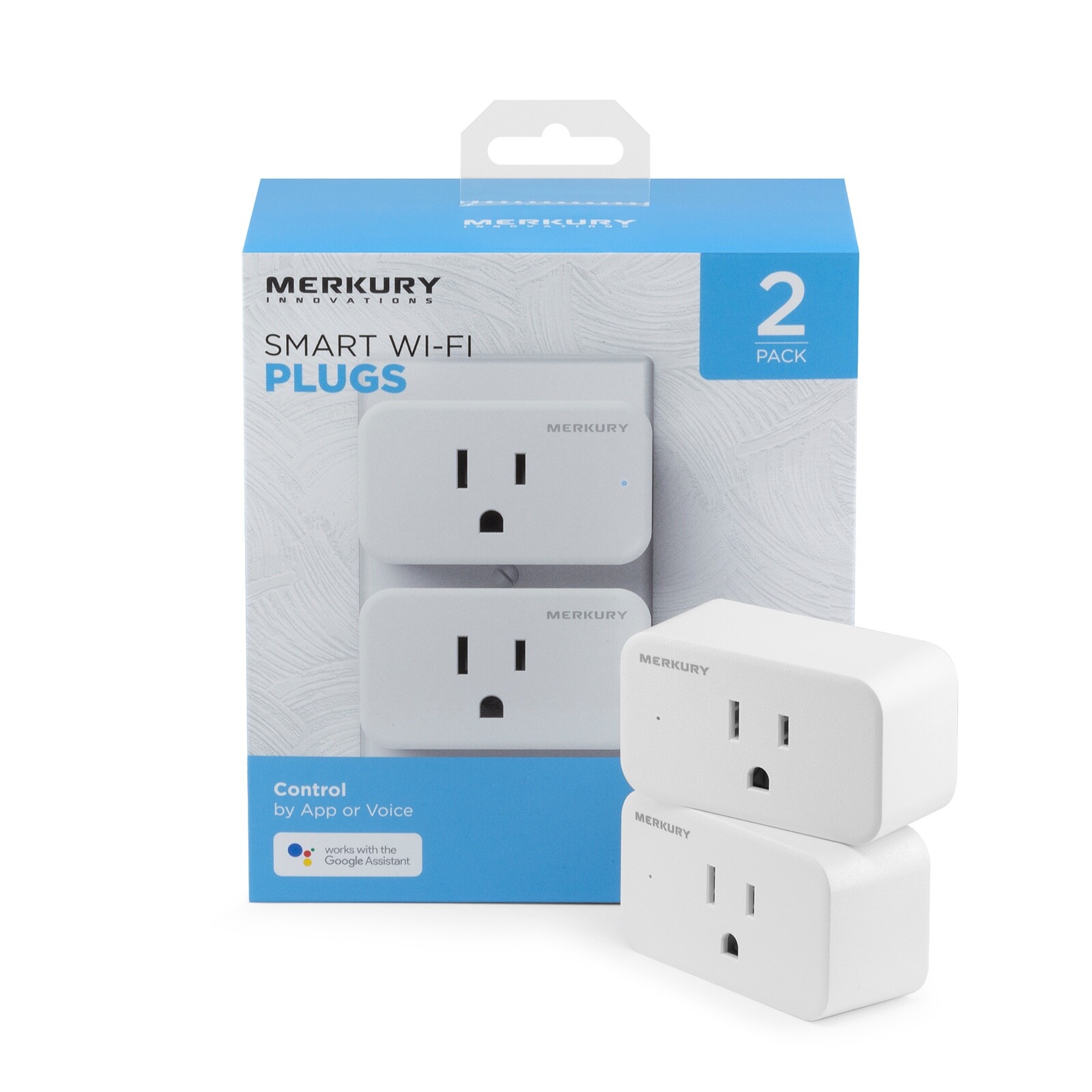 Smart Plug, 2-Pack, Alexa, Google, smartphone, app.-image