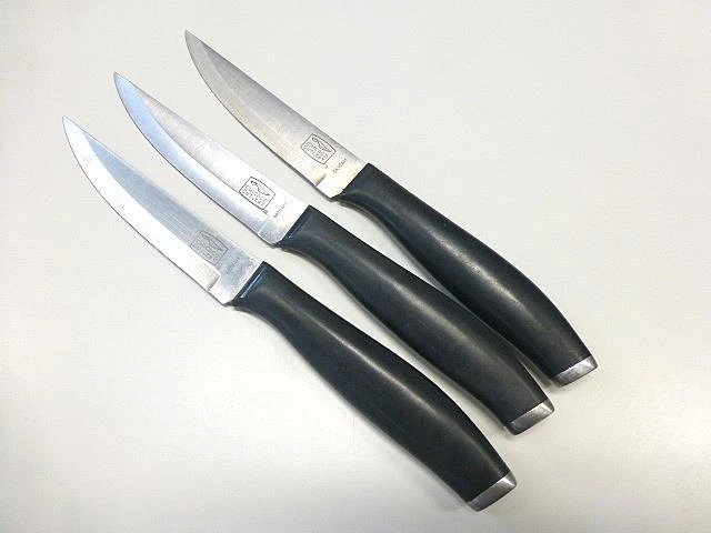 3 Chicago Cutlery knives Stainless Steel Steak Knives Knife 6K19AH