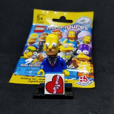 Bartman Simpsons Series 2 Lego Minifigures Never Played/Used